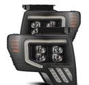 09-14 Ford F150 MKII NOVA-Series LED Projector Headlights