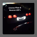 1997-2013 C5 & C6 Corvette License Plate Plug-N-Play Replacement White LED's