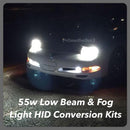 1997-2004 c5 Corvette Vette Lights 55w HID Fog Light Conversion Kit