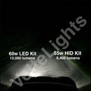 2005-2013 C6 Corvette Vette Lights Brightest Available LED Fog Lights (Brighter Than HID)
