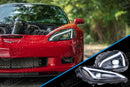 2005-2013 C6 Corvette Morimoto (GTR CARBIDE) C8-STYLE LED Headlights