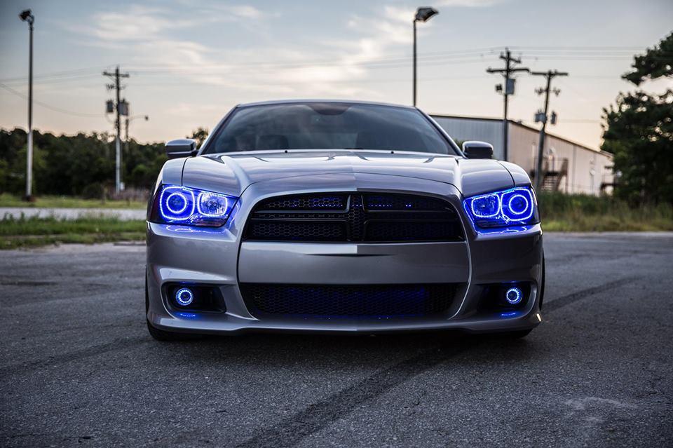2011-2014 Dodge Charger LED Headlight Halo Kit Late Model Lighting 2011-2014 Dodge Charger LED Headlight Halo Kit Late Model Lighting
