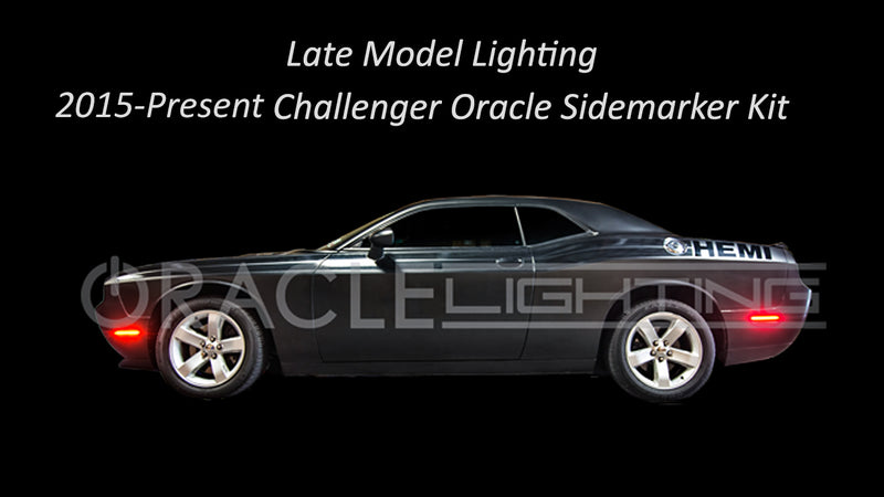 2015-2020 Dodge Challenger Oracle Concept Side Marker Set (Blade Style)