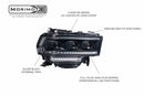 2019-2023 RAM HD (2500, 3500): Morimoto XB LED Headlights