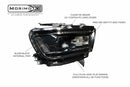 2019-2022 RAM: XB LED Headlights