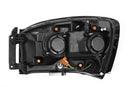 Dodge Ram (06-08): Alpharex LUXX LED Projector Headlights (Dual Beam)