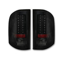 2007-2013 Chevy Silverado RECON LED Tail Lights (Style 1)