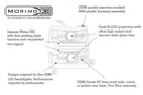 2014-2015 Chevy Silverado 1500: Morimoto XB LED Headlights (New Style)