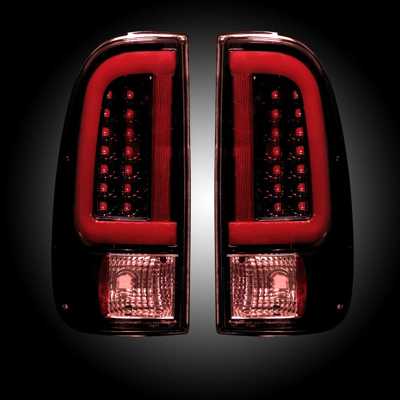 1997-2007 Ford F150 and Super Duty (F150, F250, F350, F450) RECON Halo LED Tail Lights