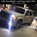 1999-2017 Chevrolet Silverado/GMC Sierra Fog Light LED Kit