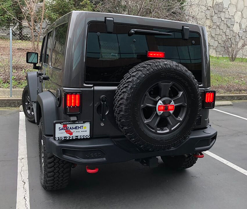 2007-2018 Jeep Wrangler JK RECON LED Sequential Tail Lights