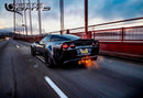 2005-2013 C6 Corvette Vette Lights Midnight Onyx LED Tail Lights (Set)