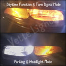 1997-2004 C5 Corvette Vette Lights Switchback DRL LED Bulbs (Free Resistors)