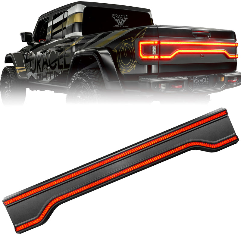 Jeep Gladiator JT: Oracle Racetrack Style Flush LED Tail Gate Panel