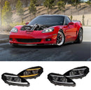 2005-2013 C6 Corvette Morimoto XB EVO (& Hybrid) LED Headlights (Dual Projector)