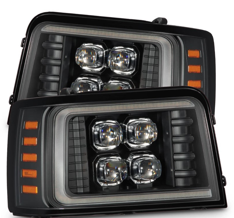 Ford F-Series/Bronco (1992-1996): Alpharex NOVA-Series LED Projector Headlights