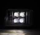 Ford F-Series/Bronco (1992-1996): Alpharex NOVA-Series LED Projector Headlights