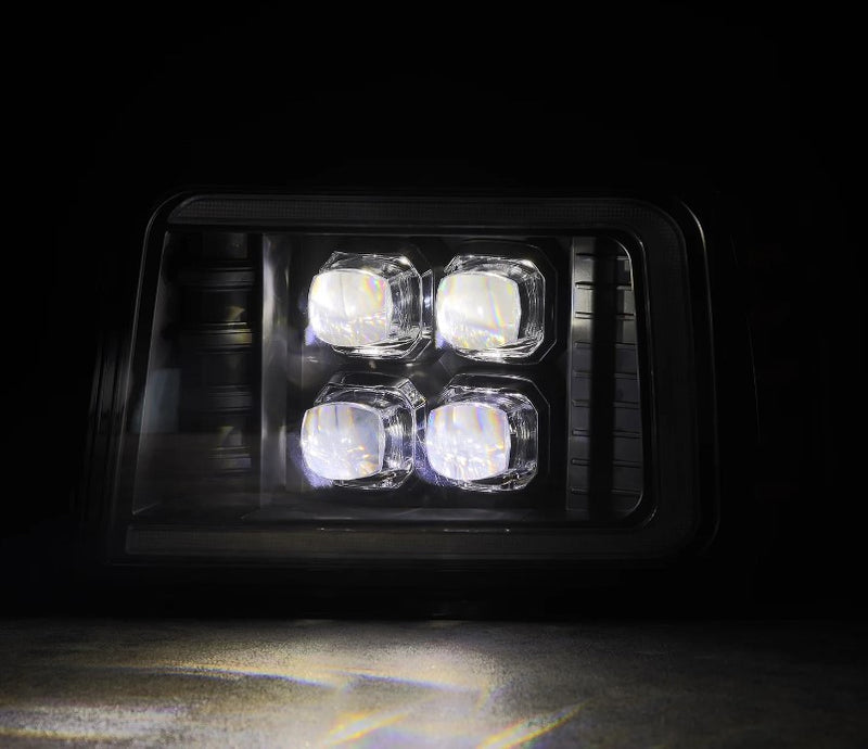 Ford F-Series/Bronco (1992-1996): Alpharex NOVA-Series LED Projector Headlights