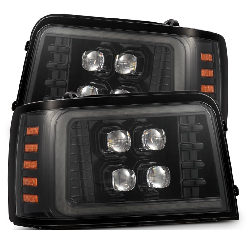 Ford F-Series/Bronco (1992-1996): Alpharex NOVA-Series LED Projector Headlights