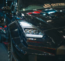 2009-2025 Nissan GT-R: Alpharex NOVA-Series LED Projector Headlights