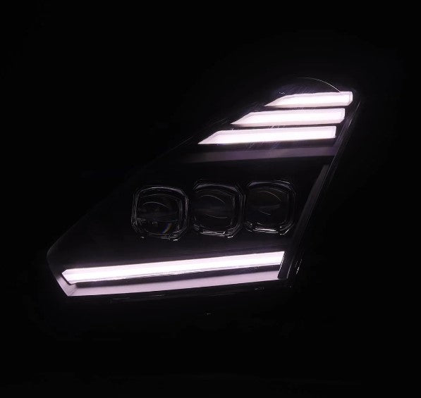 2009-2025 Nissan GT-R: Alpharex NOVA-Series LED Projector Headlights