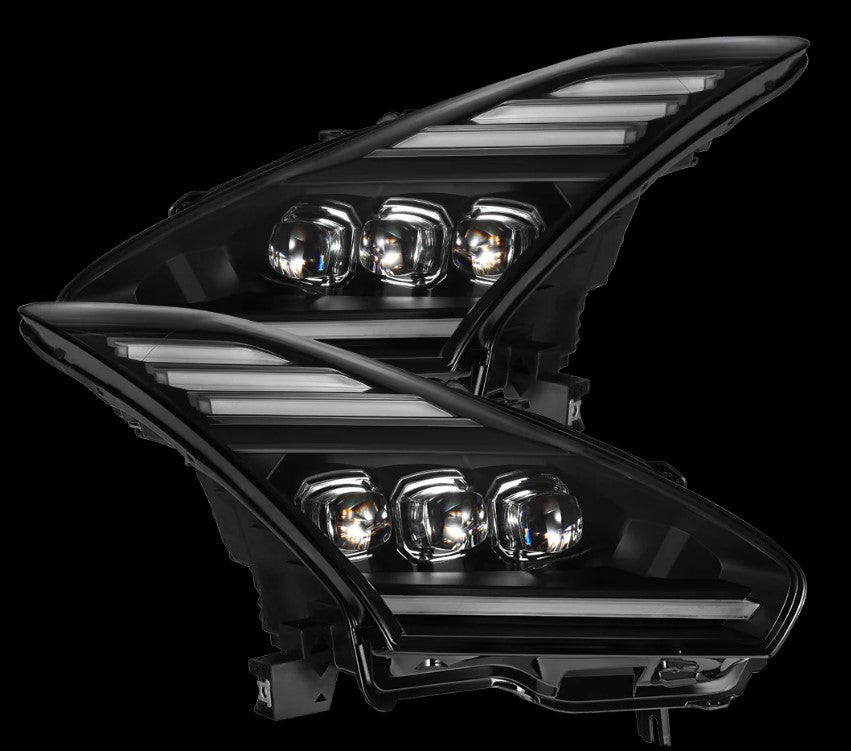 2009-2025 Nissan GT-R: Alpharex NOVA-Series LED Projector Headlights ...