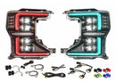 20-22 Ford Super Duty XRGB Evo LED Headlights (Color Changing DRLs)