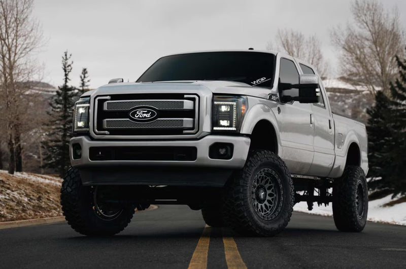 2011-2016 Ford Super Duty: XB HYBRID LED HEADLIGHTS (F250, F350, F450, F550)