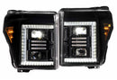2011-2016 Ford Super Duty: XB HYBRID LED HEADLIGHTS (F250, F350, F450, F550)