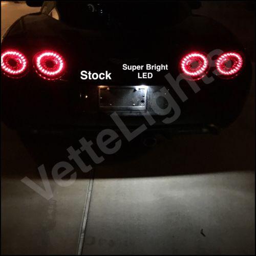 1997-2013 C5 & C6 Corvette License Plate SUPER BRIGHT LED's