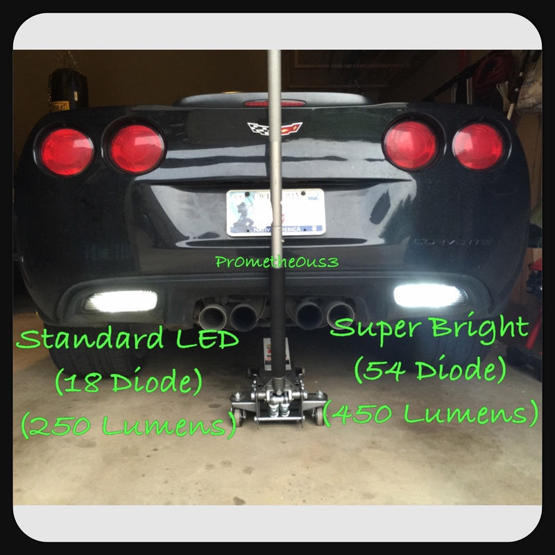 2005-2013 C6 Corvette Vette Lights Standard LED Reverse Lights