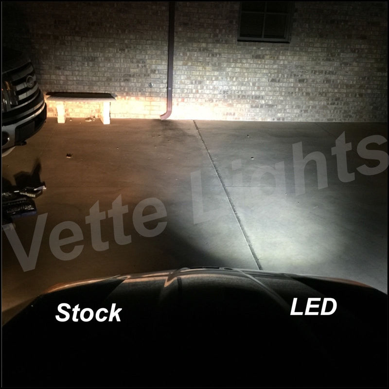 2005-2013 C6 Corvette Vette Lights Brightest Available LED Fog Lights (Brighter Than HID)