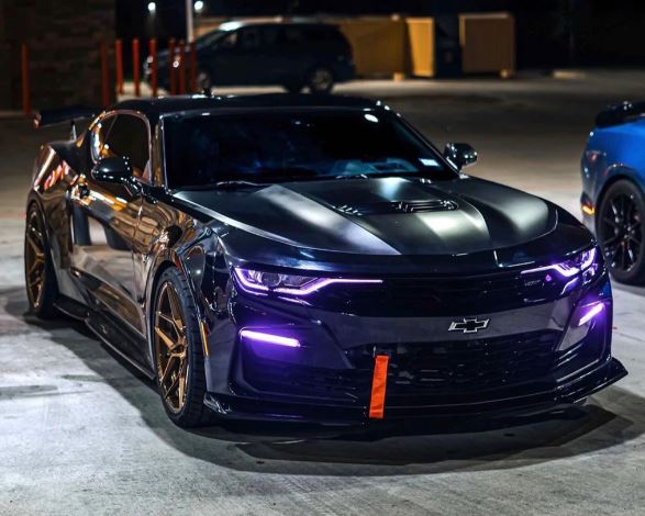 2019-2022 Chevrolet Camaro SS/RS Colorshift® RGBW+A Headlight DRL Upgrade Kit