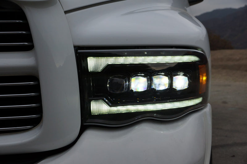 Dodge Ram (2002-2005): NOVA-Series LED Projector Headlights
