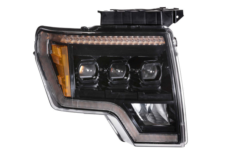 2009-2014 Ford F-150 and Raptor: Morimoto XB LED Headlights (Amber DRL)