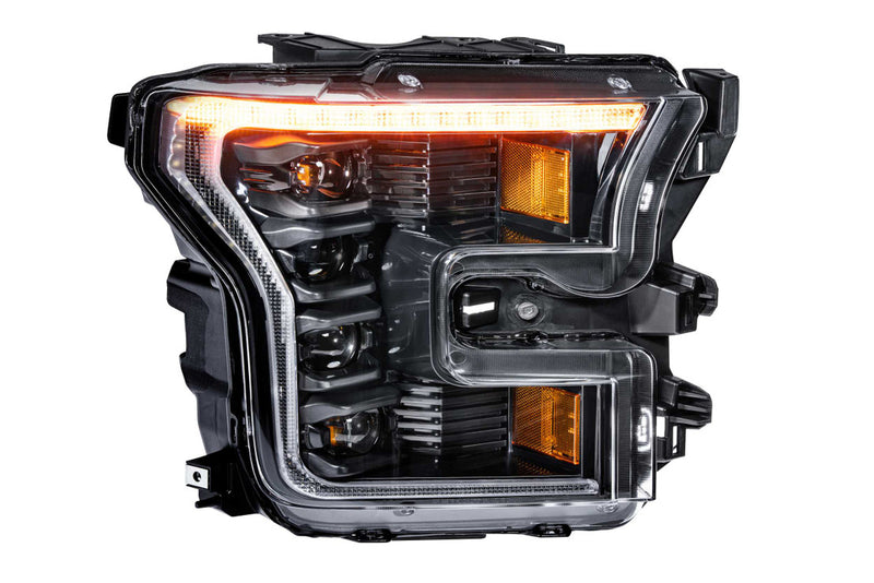 Ford F-150 (15-17)/Raptor (17-20): Morimoto XB LED Headlights (Amber DRL)