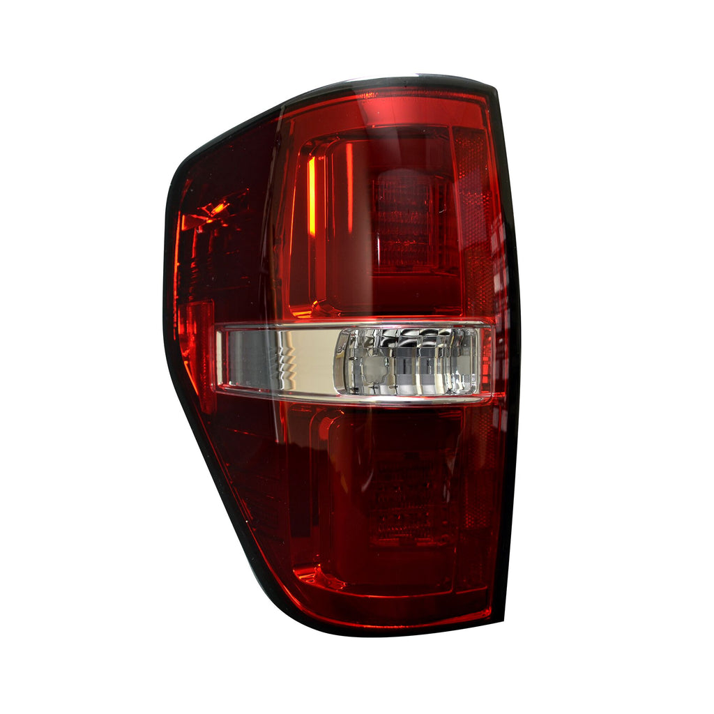 Pair Red & Clear Tail Lights For Ford F-150 2009-2014 – Chrome Housing Left & Right