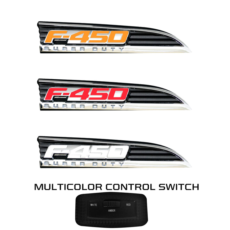 2011-2016 Ford Super Duty Illuminated Emblems (F250, F350, F450)