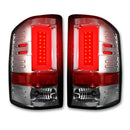 2014-2018 GMC Sierra RECON LED Halo Tail Lights (For OEM LED Trucks)