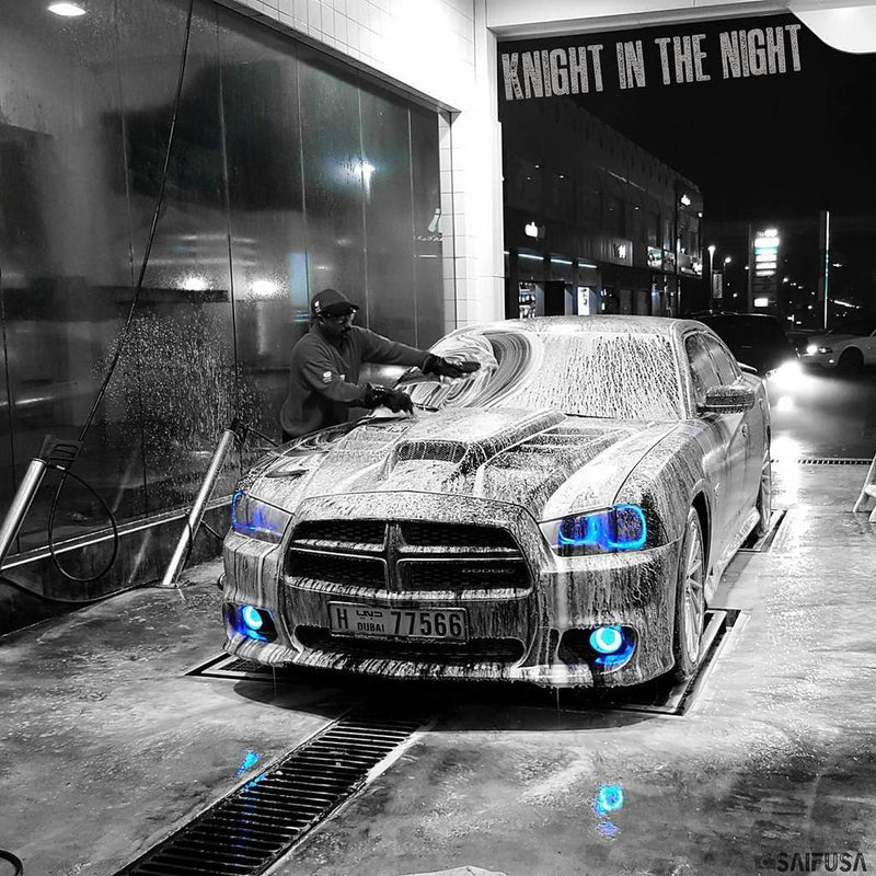 2005-2014 Dodge Charger Fog Light LED Halo Kit (Non Projector) -Waterp Late Model Lighting 2005-2014 Dodge Charger Fog Light LED Halo Kit (Non Projector) -Waterp Late Model Lighting