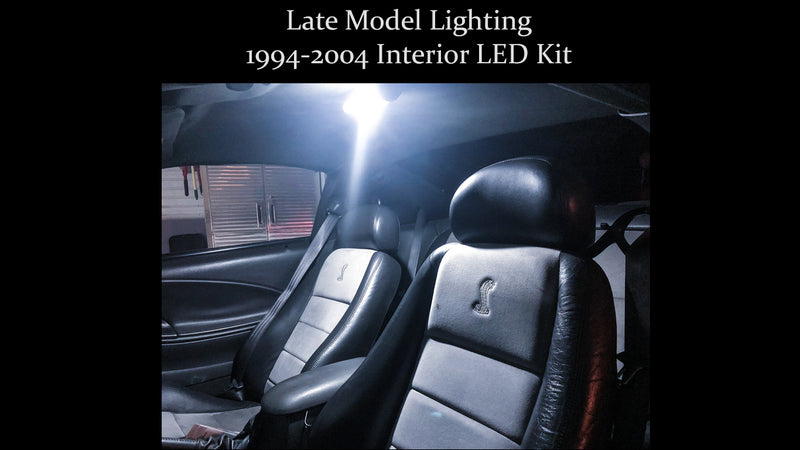 1994-2004 Ford Mustang Interior LED Kit - Brightest Available