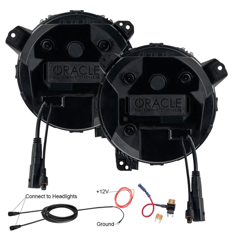 2018-2023 Jeep Wrangler/Gladiator ORACLE Oculus Bi-LED Projector Headlights