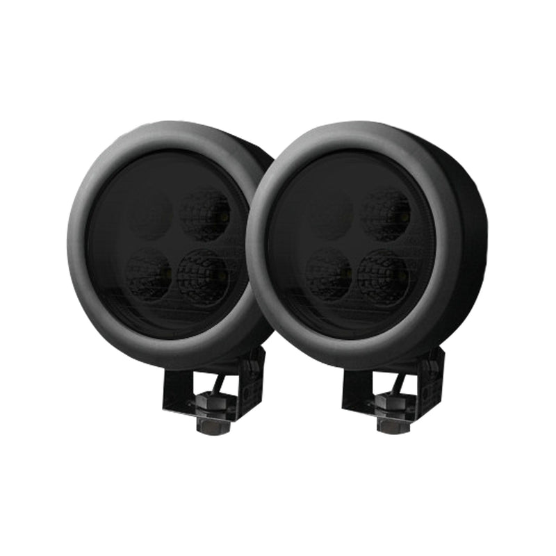 RECON LED Off Road Lights (Circular, 1800 Lumens) 4.65″ x 2.75″ x 4.65″
