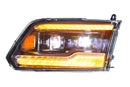 2009-2018 Dodge Ram: Morimoto XB LED Headlights (Amber DRL)