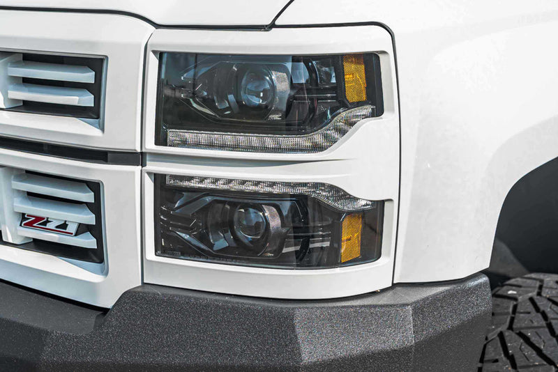 2014-2015 Chevy Silverado 1500: Morimoto XB LED Headlights (New Style)