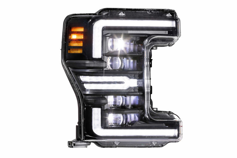 2017-2019 Ford Super Duty: Morimoto XB LED Headlights (GEN 2) (Full Set/White DRL)