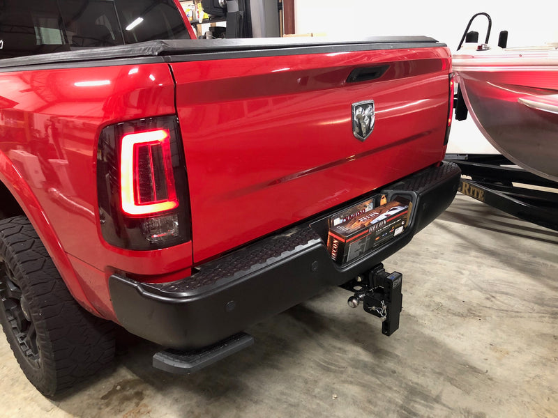 2009-2018 Dodge Ram RECON HALO LED Tail Lights (For OEM Halogen Trucks)