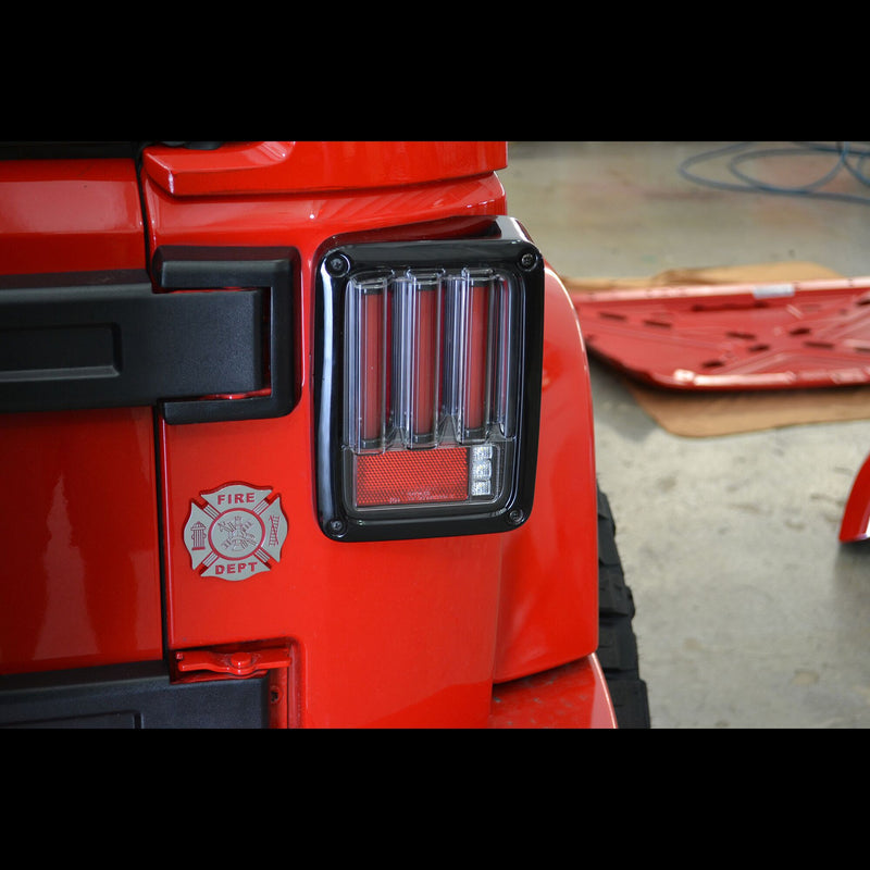 2007-2018 Jeep Wrangler JK RECON LED Sequential Tail Lights