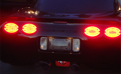 1997-2004 C5 Corvette Vette Lights LED Halo Tail Lights