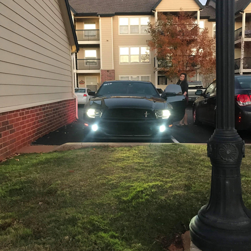 2010-2014 Ford Mustang LED Fog Light Kit - Brightest Available